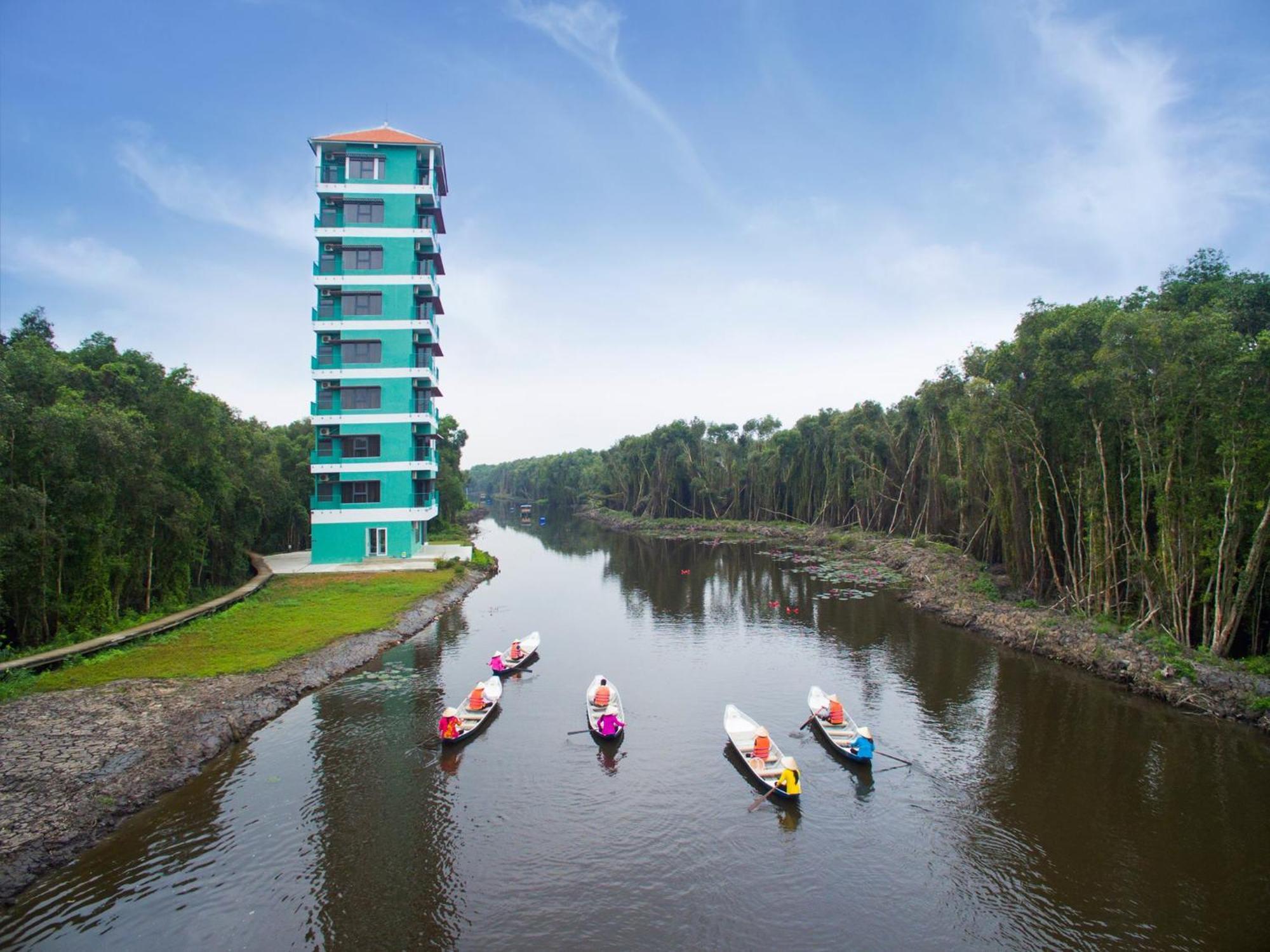Kdl Lang Noi Tan Lap - Tan Lap Floating Village Moc Hoa Exterior photo
